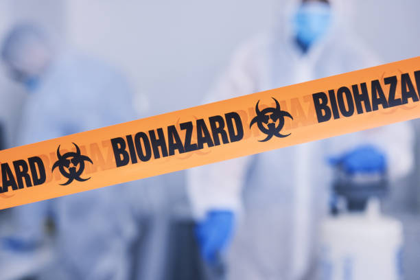 Professional Blood Cleanup technician working in Savannah, GA